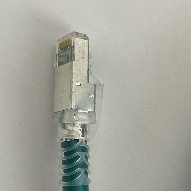 ALLEN BRADLEY 1585J-M4HBJM-15 ETHERNET MEDIA CABLE RJ45 PATCH CORD SER.A 15M