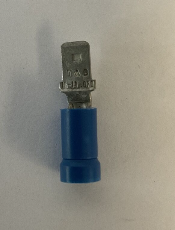 STA-KON 14RBD-188 MALE TABS THOMAS & BETTS 16-14AWG TERMINAL CONNECTOR