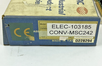 MITAC MSC-242 INDUSTRIAL CONTROL BOARD V1.10