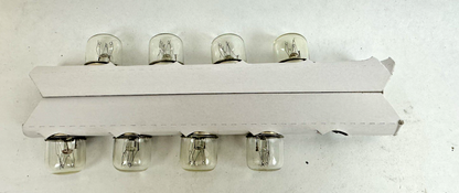SATCO S7820 MINIATURE LIGHT BULBS 8 PACK LAMPS
