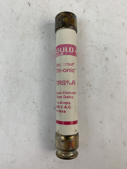 Gould Shawmut Tri-Onic TRS4/10R 4/10A 600VAC Fuse "Lot of 10"