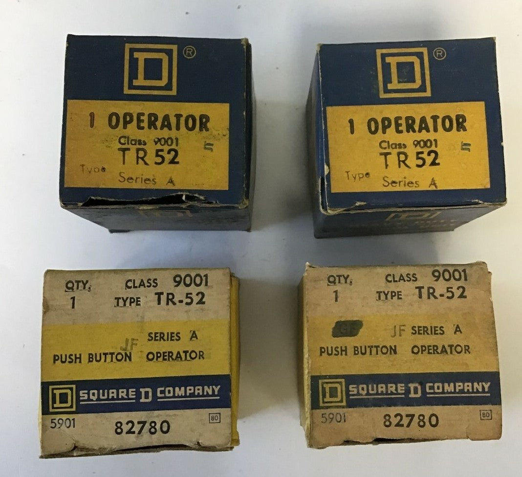 SQUARE D TR52 PUSHBUTTON OPERATOR SER.A ***LOTOF4***