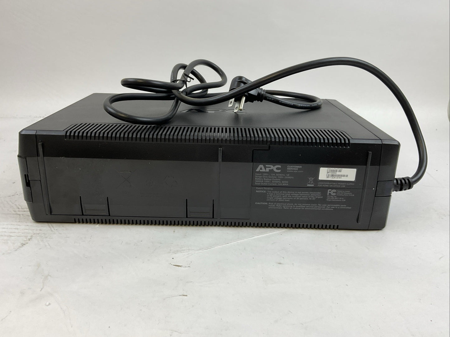 APC BR1000G POWER-SAVING BATTERY BACKUP OUTPUT CAPACITY 1000VA / 600WATTS