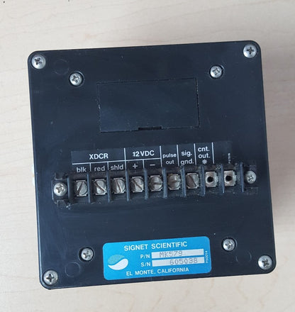 Signet Scientic MK 579 Accumulator