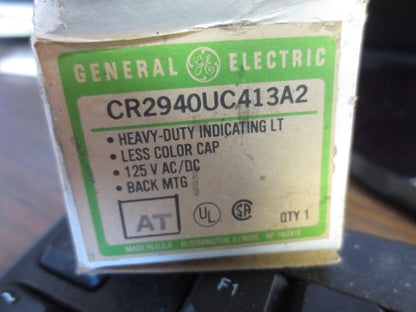 GENERAL ELECTRIC CR2940UC413A2 HEAVY DUTY INDICATING LIGHT, NO CAP - NEW SURPLUS