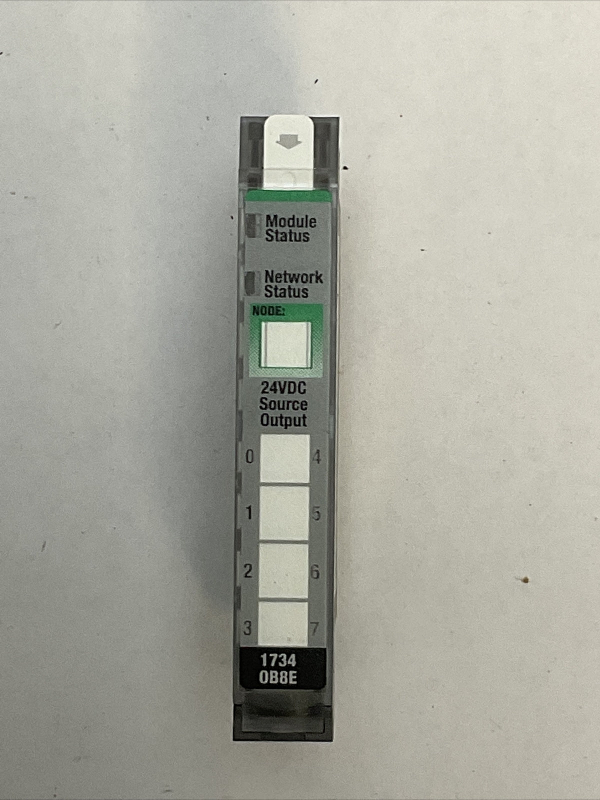 ALLEN BRADLEY 1734-OB8E SER C OUTPUT MODULE FW 3.022