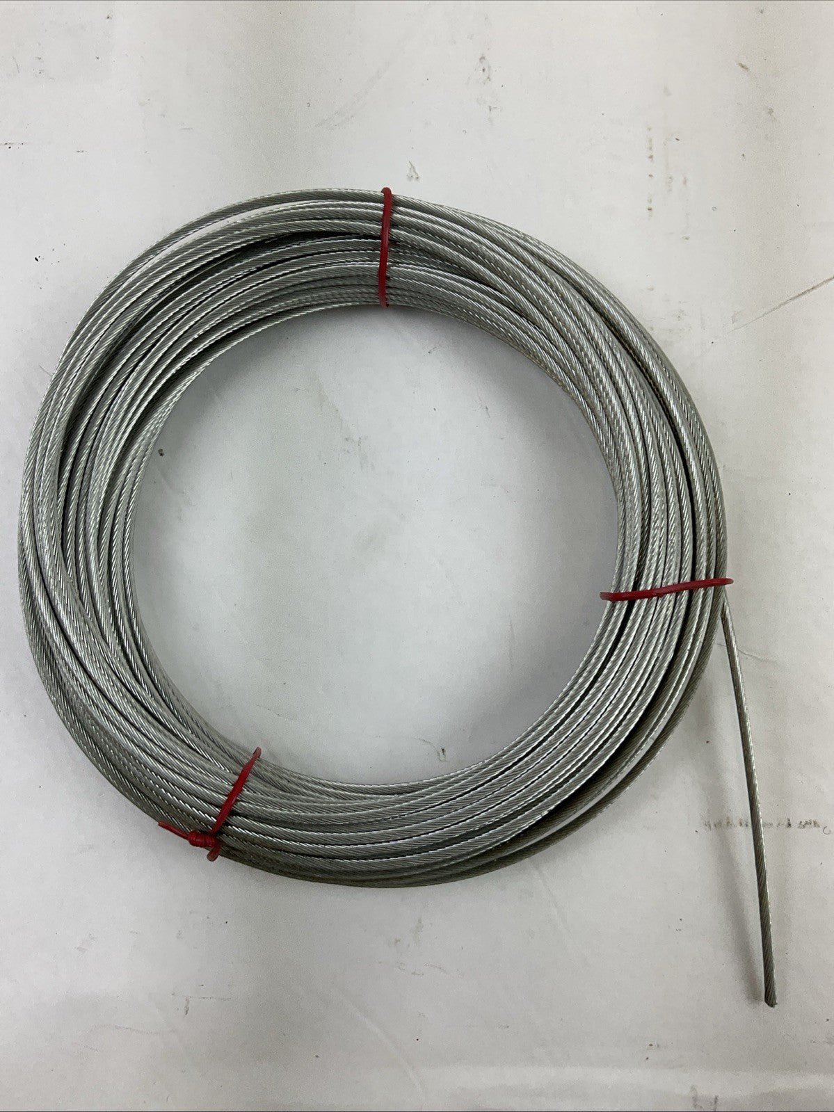 DAYTON 2RZY7 1 X 19 STRAND CORE CABLE SIZE 1/8" GALVANIZED CABLE