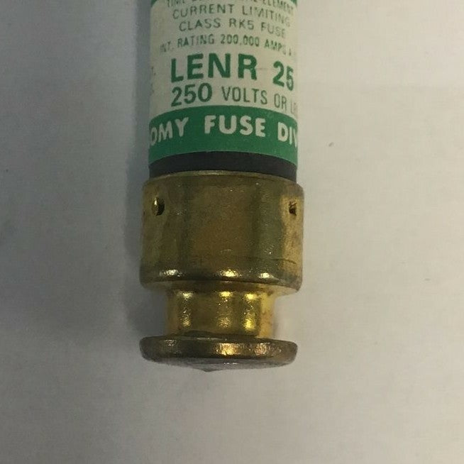 ECONOMY LENR 25 FUSE CLASS RK5 ECON-LIMITER 250VAC 25A ***LOTOF10***