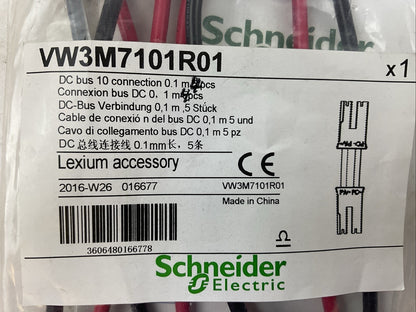 SCHNEIDER ELECTRIC VW3M7101R01 DC BUS 10 CONNECTION 0.1M (BAG OF 4)