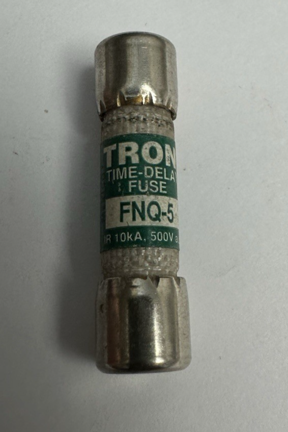 BUSSMANN TRON FNQ-5 TIME DELAY FUSE 5 A 500V *LOT OF 8*