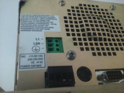 ALLEN BRADLEY 2711E-T10C6 SER. D REV. E  PANELVIEW 1000E TERMINAL FRN 5.16