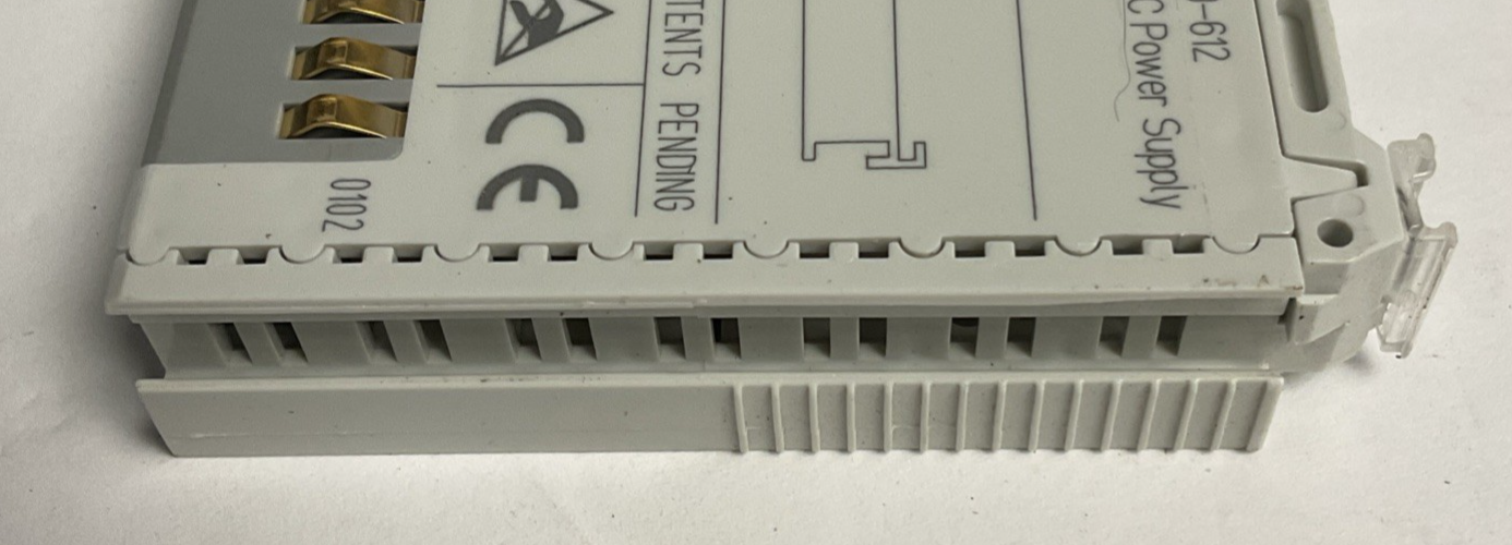 WAGO 750-612 POWER SUPPLY MODULE 230VAC/VDC ***LOT OF 3***