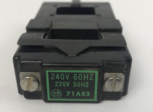 ALLEN BRADLEY 71A83 COIL 240V 60HZ 220V 50HZ