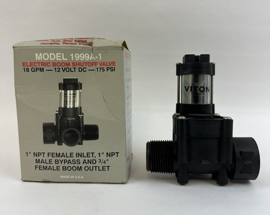 TEXAS REMCOR ELECTRIC BOOM SHUTOFF SOLENOID VALVE 1999A-1 12V 1.1AMP