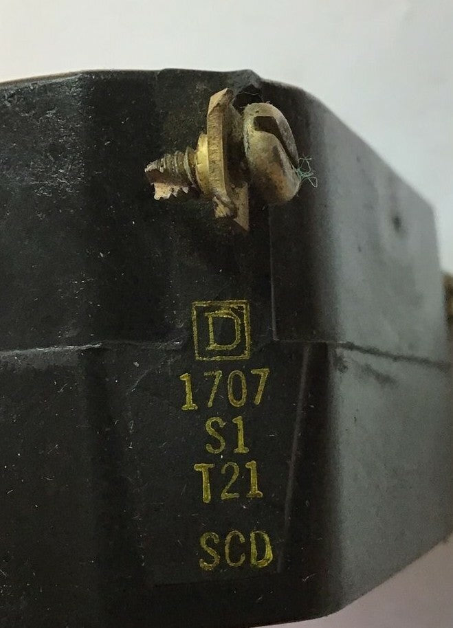 SQUARE D 1707-S1-T21 MAGNET COIL  120V 60HZ/ 110V 50HZ