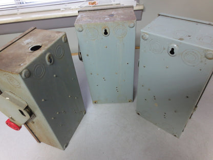 EATON / CUTLER-HAMMER DH361UGK 600V 30A HEAVY DUTY FUSIBLE SAFETY SWITCH