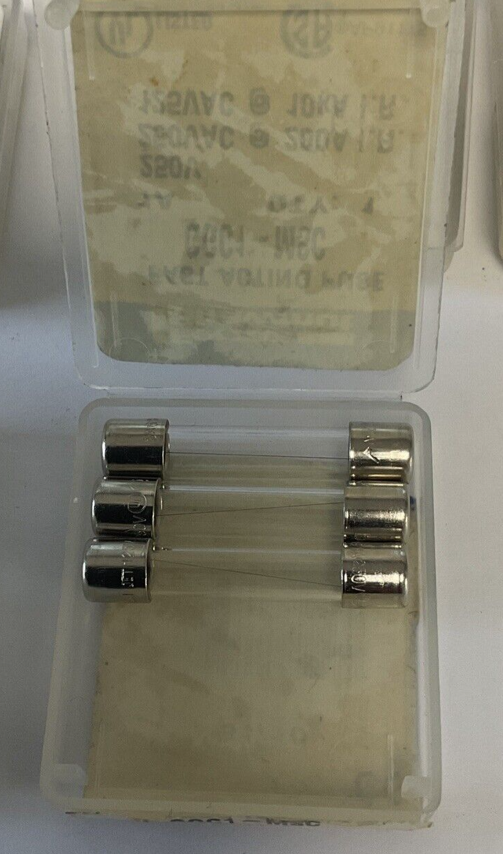 MERSEN/FERRAZ SHAWMUT GGC1-MSC 1A FUSES 250VAC****LOTOF58FUSES*****