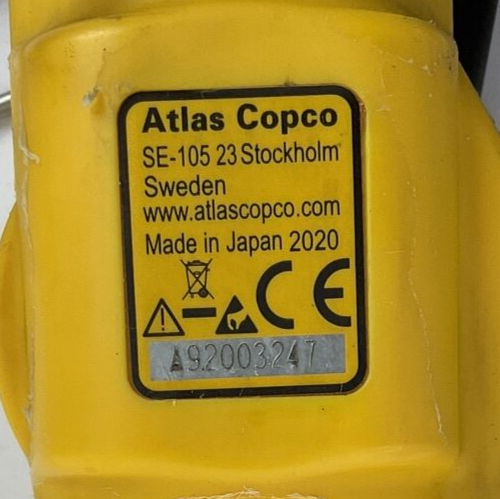 ATLAS COPCO 8431 0170 85 EBL DRIVE PLUS 240V W/ EBL25 TORQUE DRIVER  1.0-2.5NM
