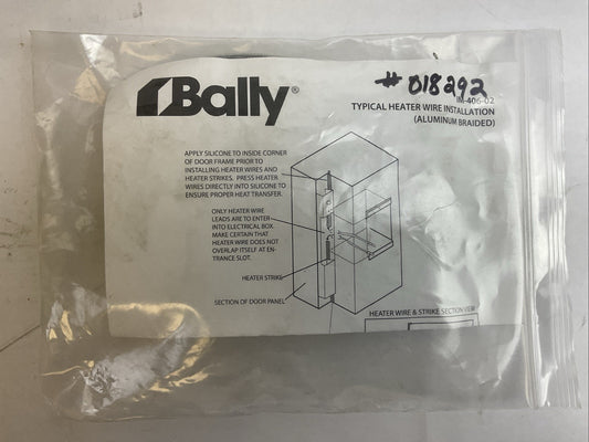 BALLY IM-406-02 TYPICAL HEATER WIRE INSTALLATION