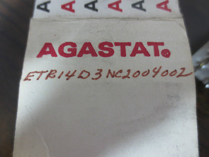AGASTAT / AMERACE ETR14D3NC2004002 TIMER RELAY, 1-30 MIN. - 125VDC - NEW in BOX