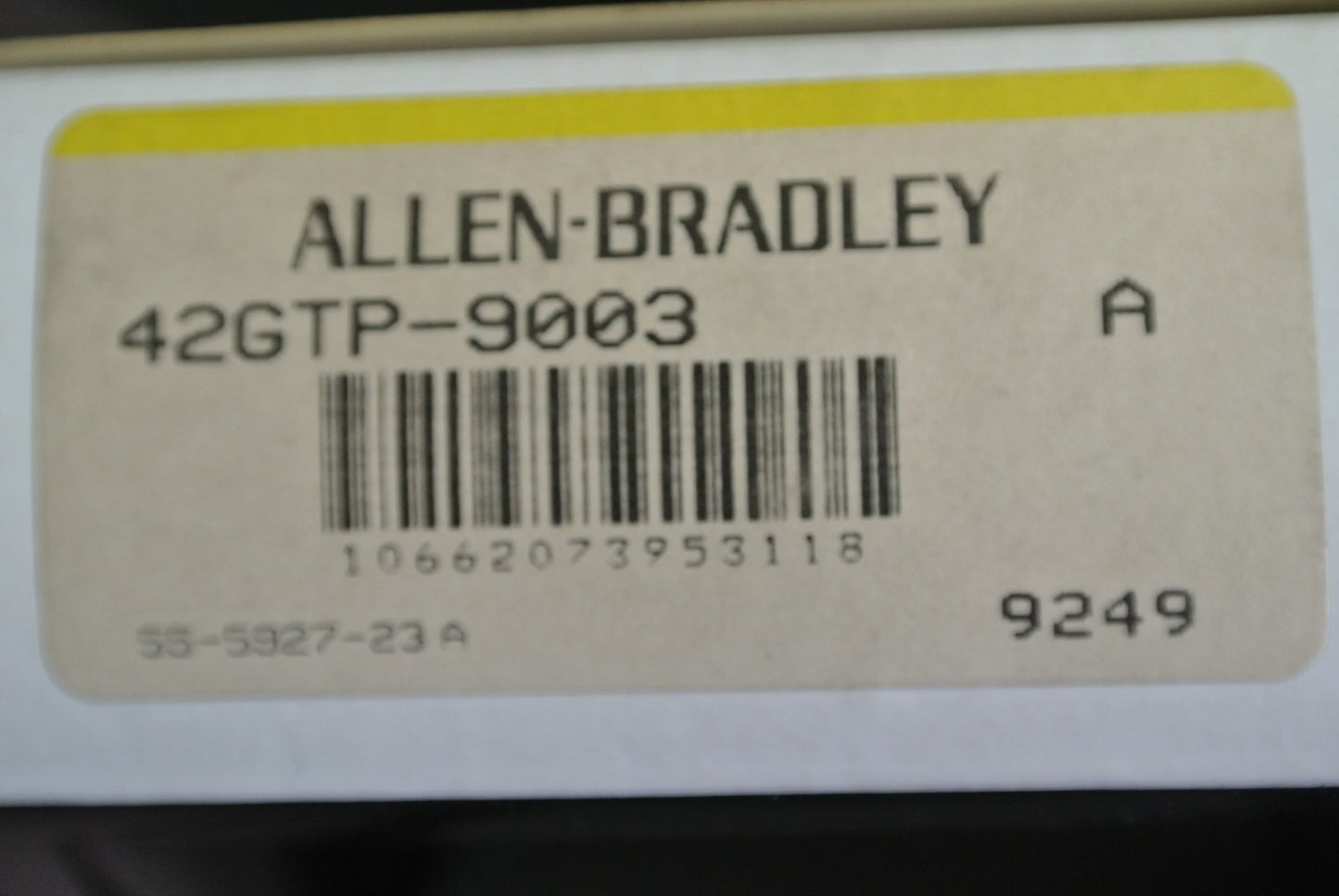 ALLEN-BRADLEY 42GTP-9003 PHOTOSWITCH DIFFUSE TIME DELAY CONTROL - NEW SURPLUS