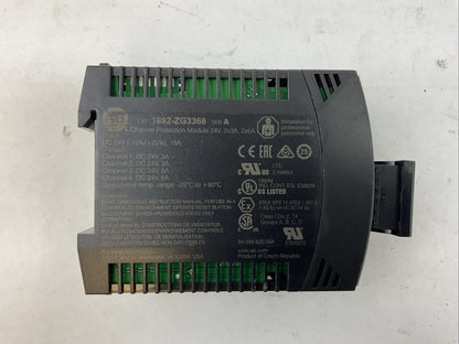 ALLEN BRADLEY 1692-ZG3366 SER A 24VDC 4-CHANNEL PROTECTION MODULE