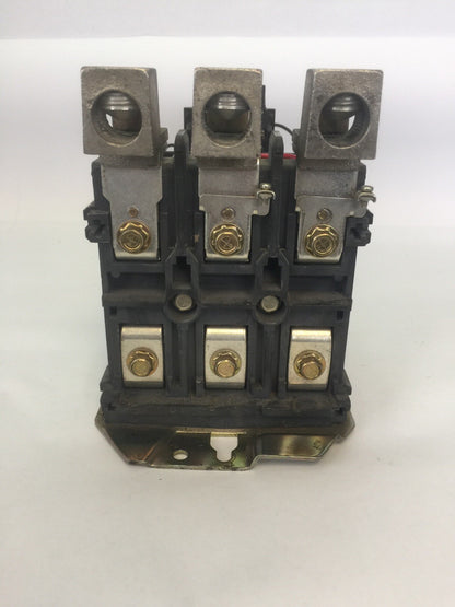 ALLEN BRADLEY 509-FO* SIZE 5 STARTER 600VAC 270A 200HP AF236 COIL 115-120V 60HZ