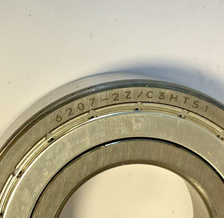 SKF 6207 2ZJEM/ C3HT51 SINGLE ROW BALL BEARING ***LOTOF3***