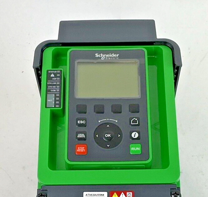 SCHNEIDER ELECTRIC ATV630U55N4 DRIVE-INVERTER 5.5KW 7.5HP V3.4IE35