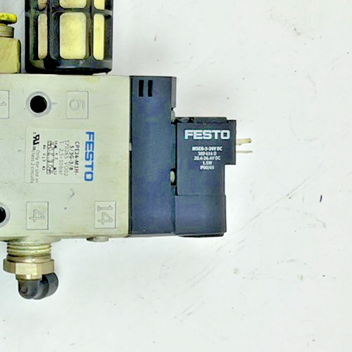 FESTO CPE24-M1H-5/3G-3/8 SOLENOID VALVE 2.5-10BAR