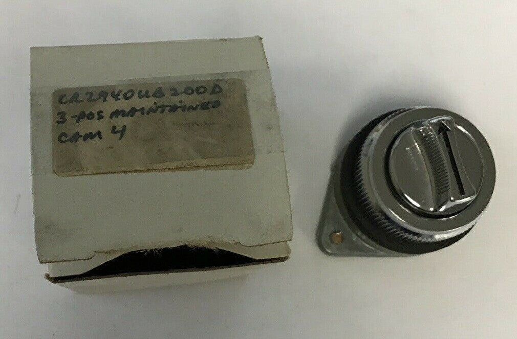 GENERAL ELECTRIC CR2940UB200D 3POS. SELECTOR SWITCH