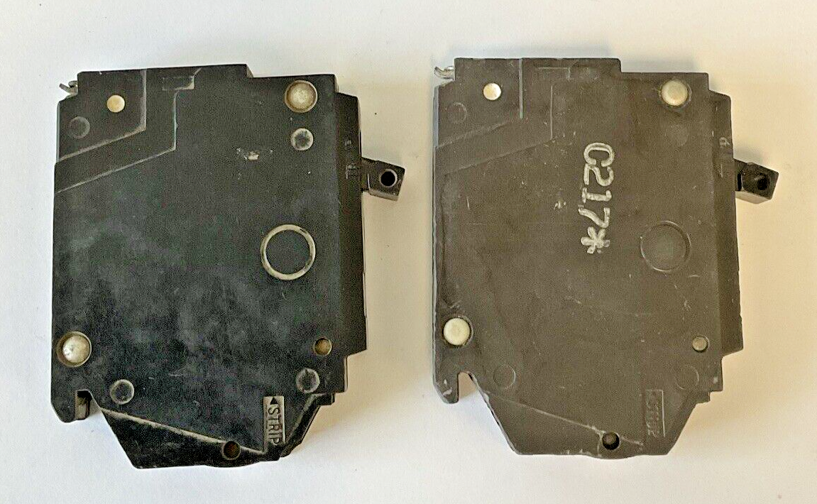 GENERAL ELECTRIC TQP 40A& TQP 15A CIRCUIT BREAKER 15A/40A 1POLE***LOTOF2***