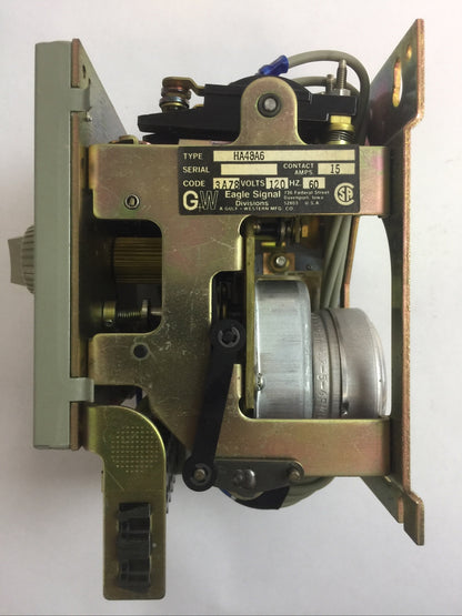 EAGLE SIGNAL HA48A6 ELECTRIC RESET TIMER MICROFLEX 0-120HOURS 120VOLT 60HZ 15AMP