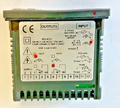 ASCON TECHOLOGIC K39 DISPLAY CONTROLLER K39T FVCR----Q--UK 12VAC/VDC