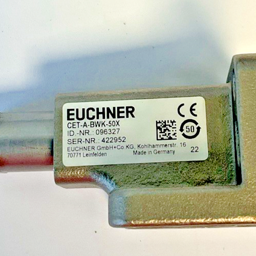 EUCHNER  CET-A-BWK-50X SAFETY SWITCH ACTUATOR