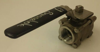 SWAGELOCK SS-67PF24 BALL VALVE 1500 PSI@100F, 103 BAR@38C, 450F@ 500PSI, 1.25in