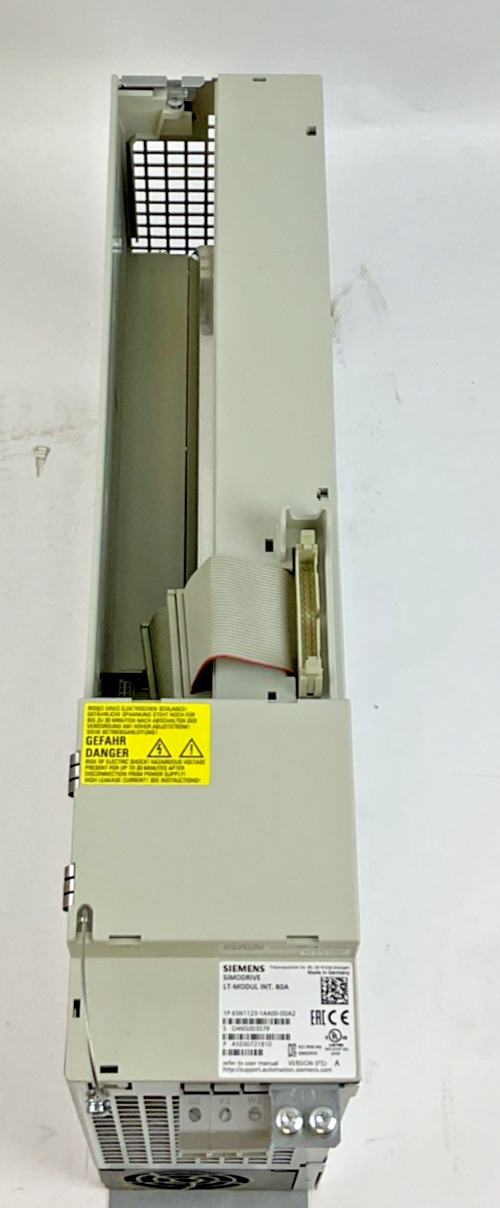 SIEMENS 6SN1123-1AA00-0DA2 SIMODRIVE LT MODULE INT .80A VER.A