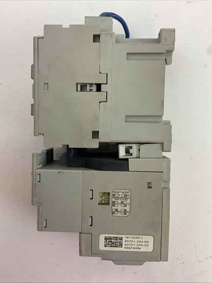 ALLEN BRADLEY STARTER (100-C09E*10 COIL 24VDC + 193-EEBB 0.2-1.0A)