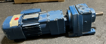 SEW-EURODRIVE R37 R17 DRS71S4BE05HR GEAR MOTOR HZ 60 rpm 1700/9.9 V230/460 YY/Y