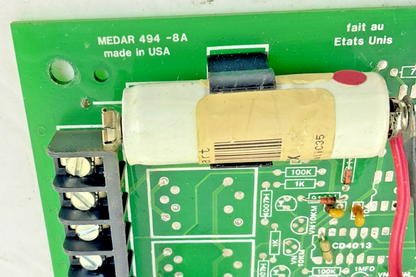 MEDAR 494-8A PC CONTROL BOARD