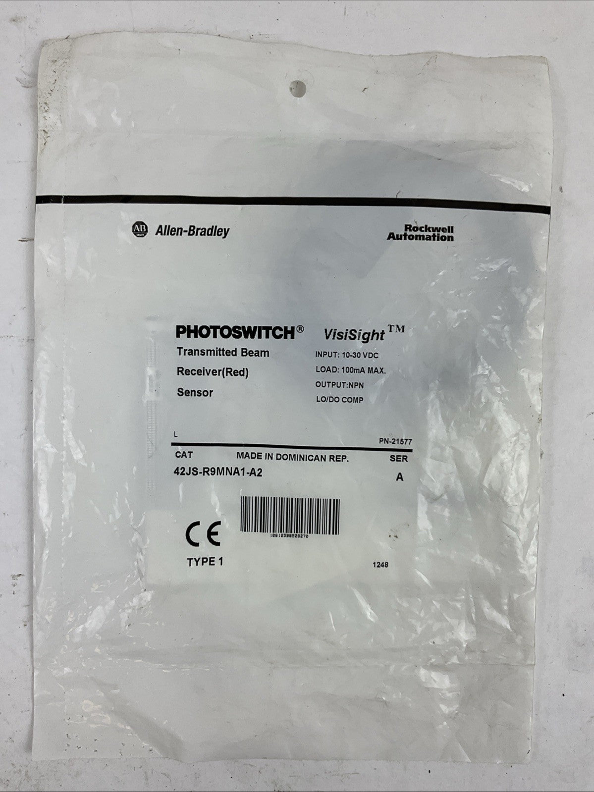 ALLEN BRADLEY R7KJS-T9MNA1-A2 (42JS-E2EZB1-A2 + 42JS-R9MNA1-A2 + 60-BJS-RK7)