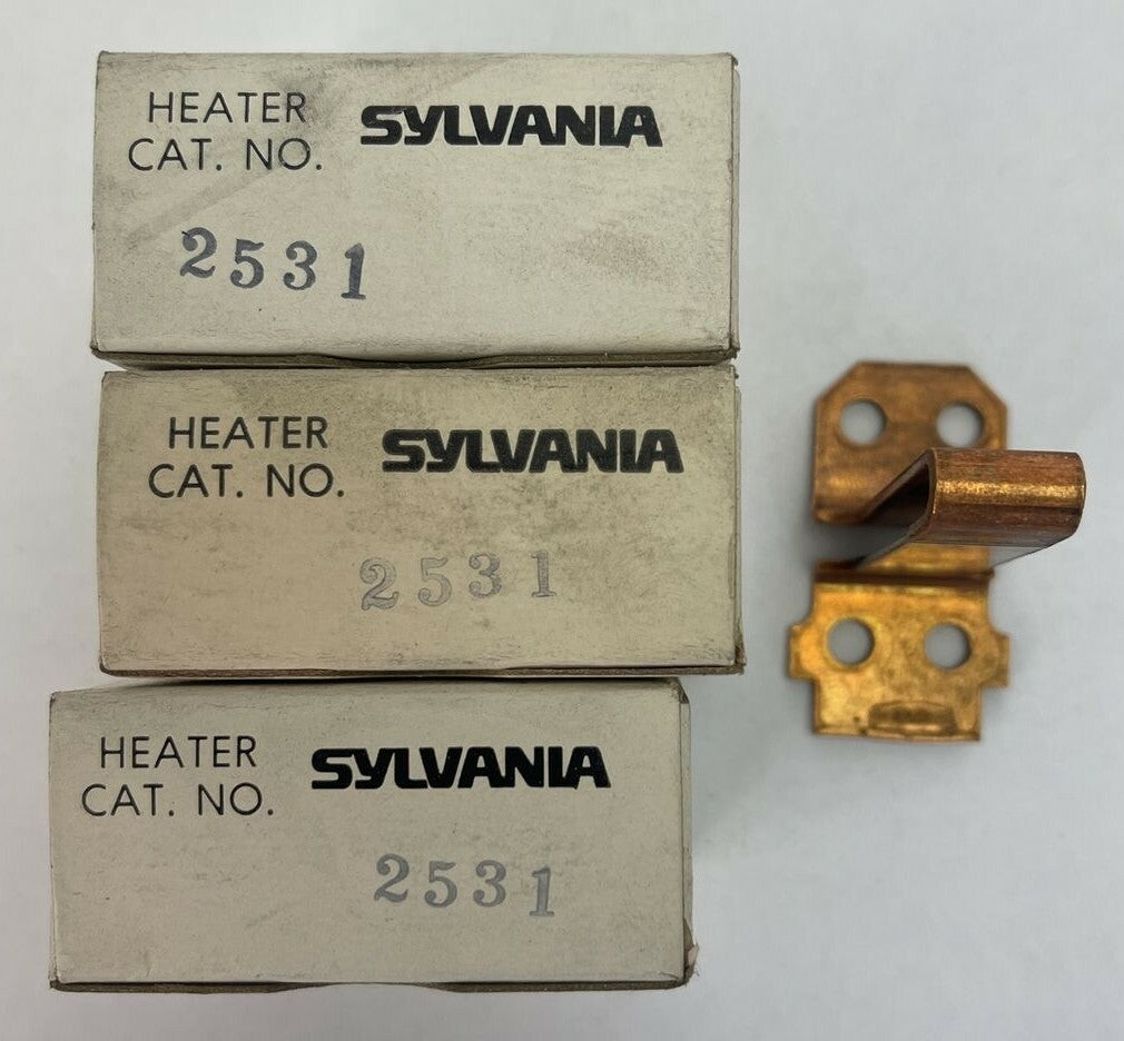 GTE SYLVANIA CLARK 2531 HEATER (LOT OF 3)