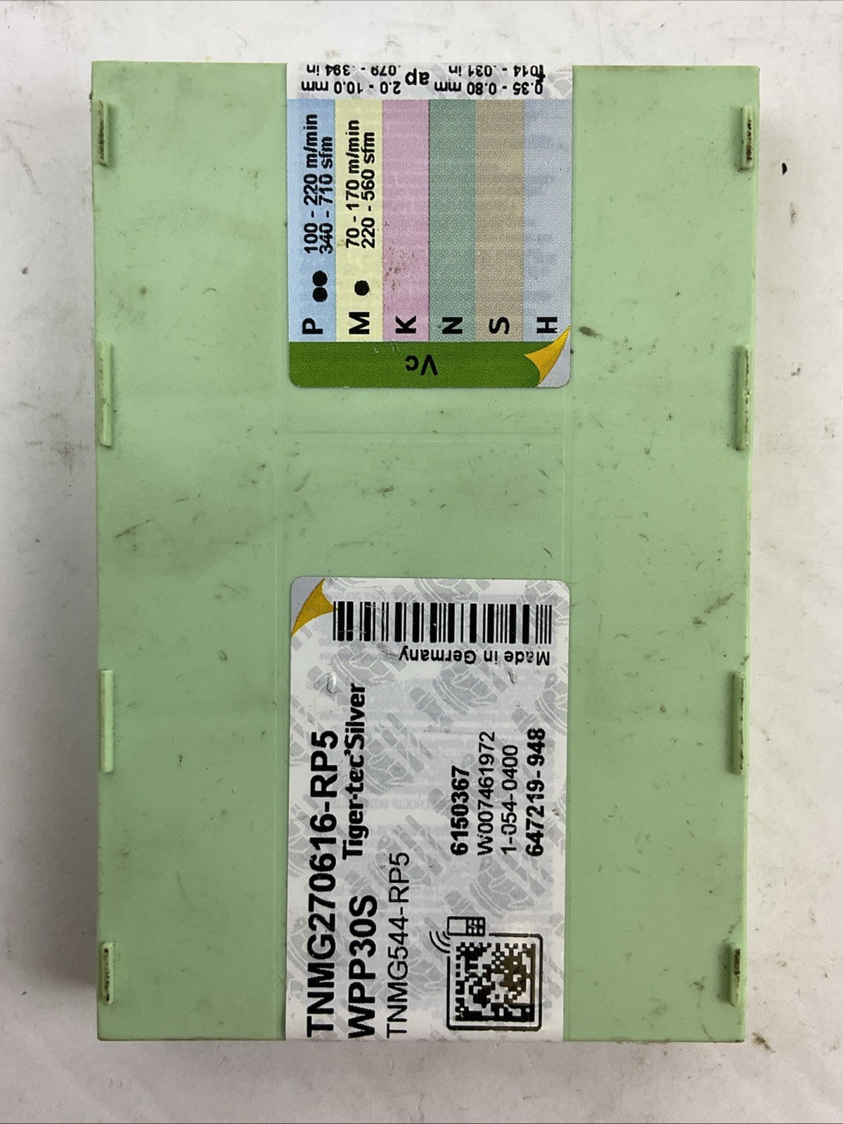 WALTER TNMG270616-RP5 WPP30S TNMG544-RP-5 CARBIDE INSERT TIGER-TEC (BOX OF 5)