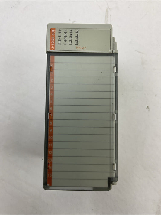 ALLEN BRADLEY 1769-OW16 SER A F/W REV 3.1 DIR/VER 95320765/02 16PT FORM A RELAY