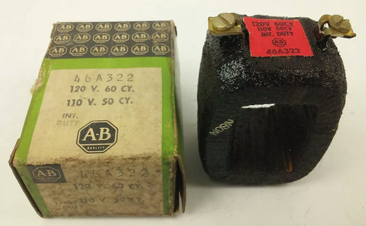 ALLEN BRADLEY 46A322, COIL, 120V @ 60HZ, 110V @ 50HZ, RENEWAL PARTS