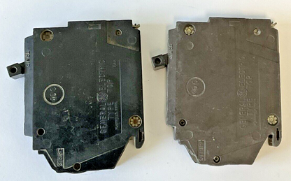 GENERAL ELECTRIC TQP 40A& TQP 15A CIRCUIT BREAKER 15A/40A 1POLE***LOTOF2***
