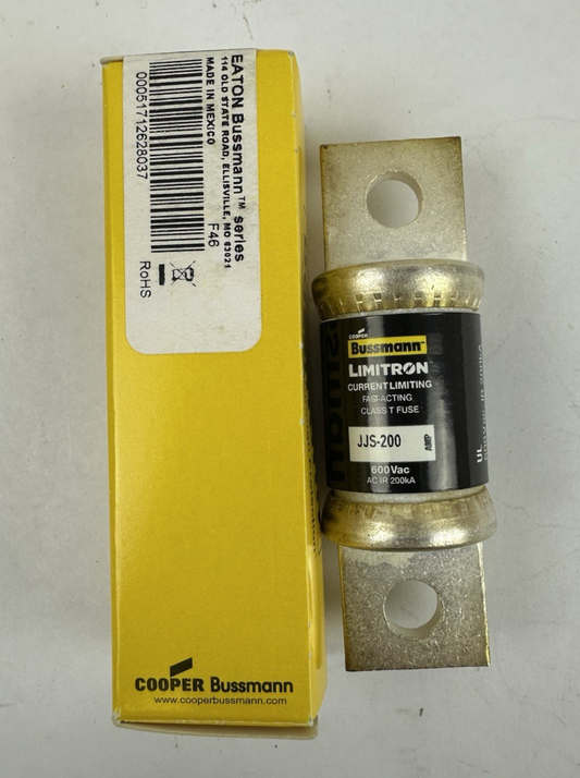 Bussmann JJS-200 JJS200 200A 600VAC JJS Limitron TRON Class T FAST ACTING Fuse