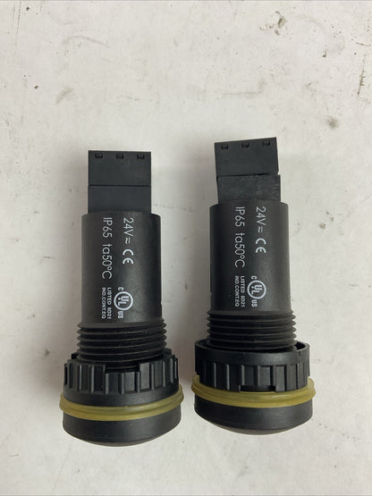 WERMA SIGNALTECHNIK TYP 107 010 75 ELECTRONIC BUZZER 24VDC ***LOTOF2***