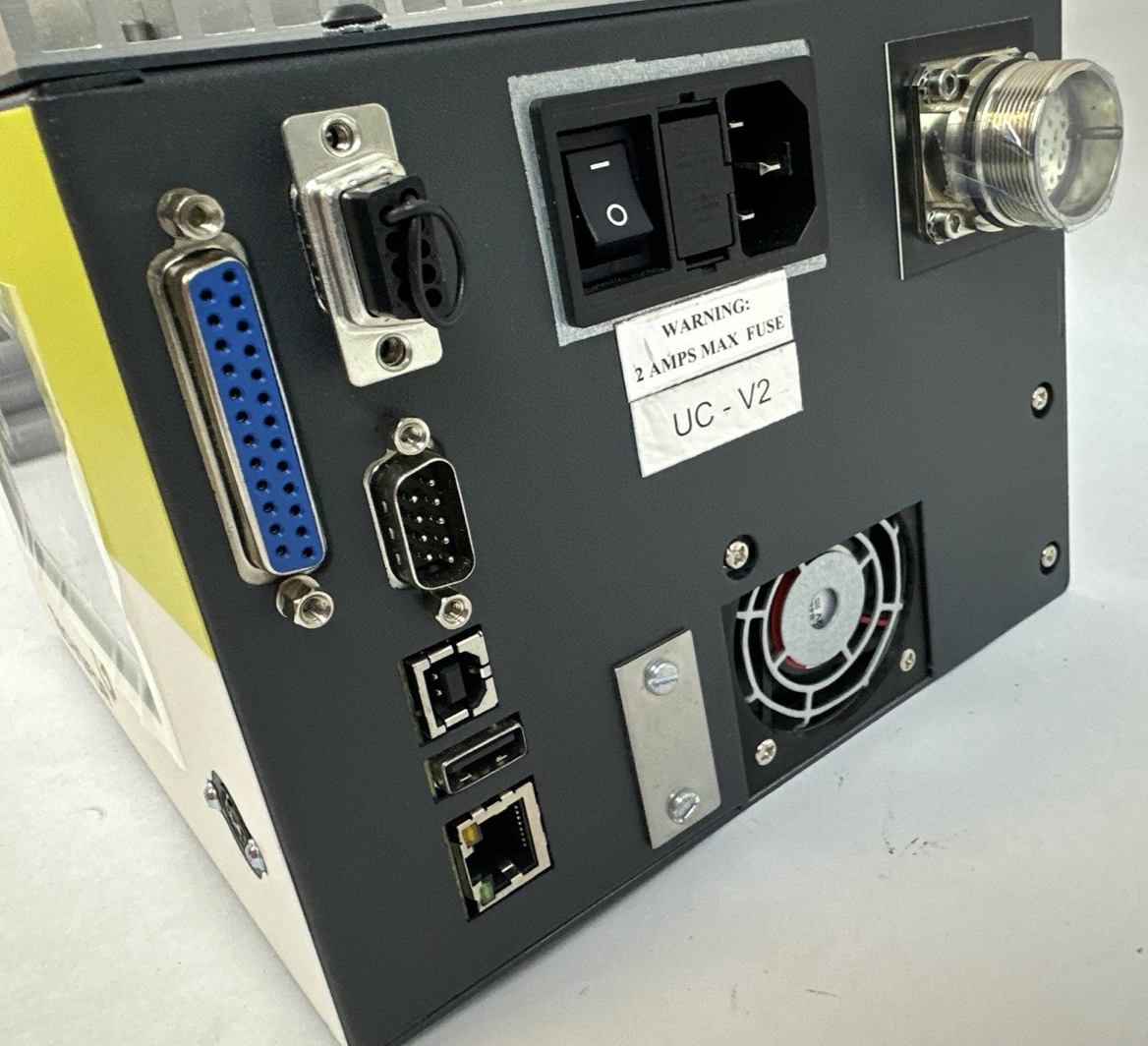 TECHNIFOR UC500M-14 MARKING CONTROLLER 230VAC W/ GRAVOTECH I0336-0131A CORDSET