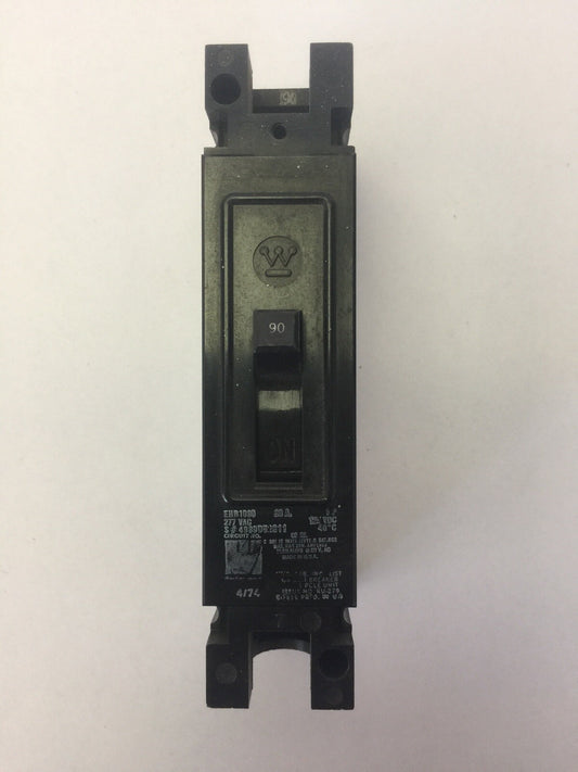 WESTINGHOUSE EHB1090 CIRCUIT BREAKER 90AMP 277VAC 125VDC 1 POLE